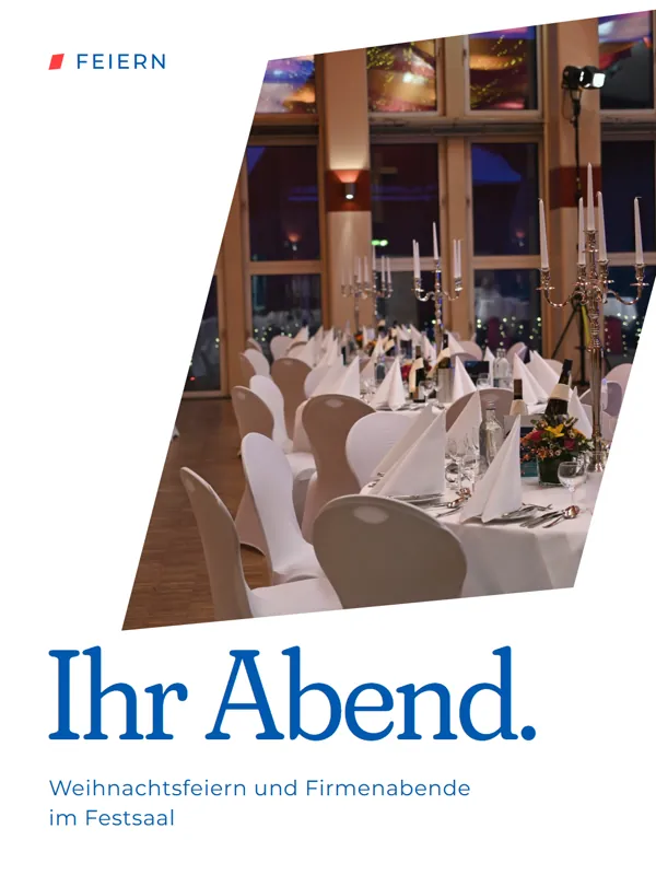 Beitrag des Kongresszentrums: Ihr Abend, Weihnachtsfeiern im Festsaal