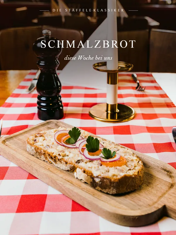 Story der Stuttgarter Stäffele: Schmalzbrot